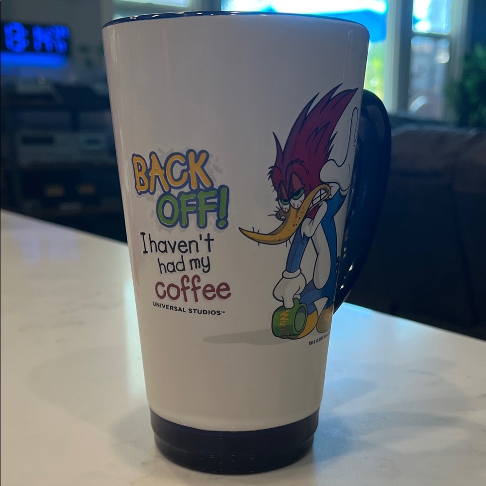 Universal Studios Woody Woodpecker Coffee Mug